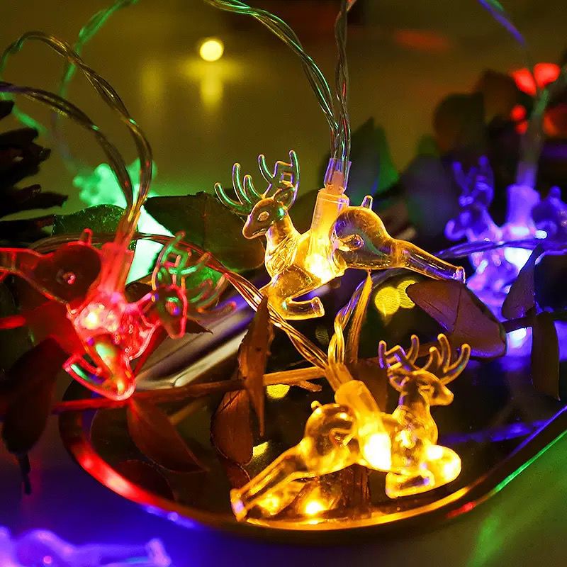 Luces navideñas 5m con Panel solar